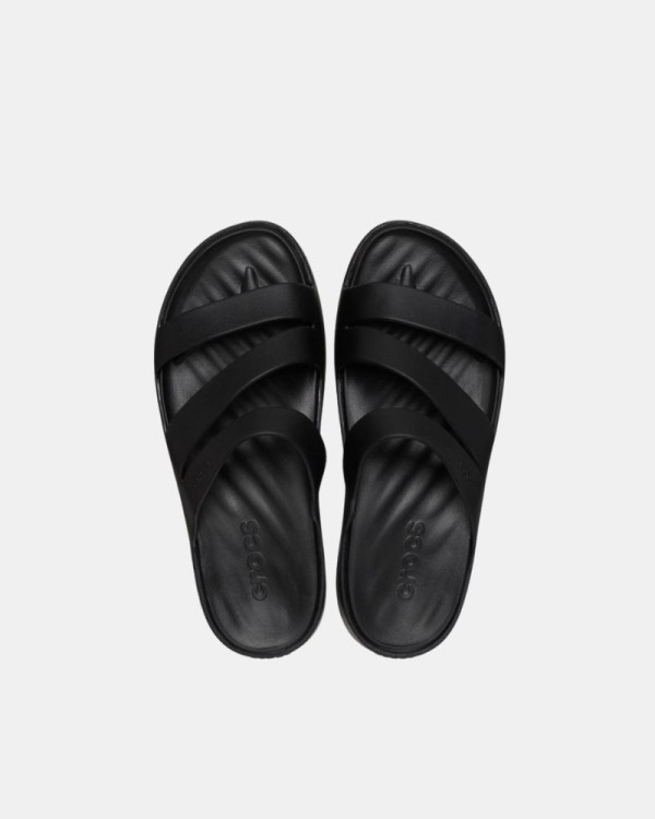 Sandálias Chinelos Mulher Crocs Preto 209587 GETAWAY STRAPPY W