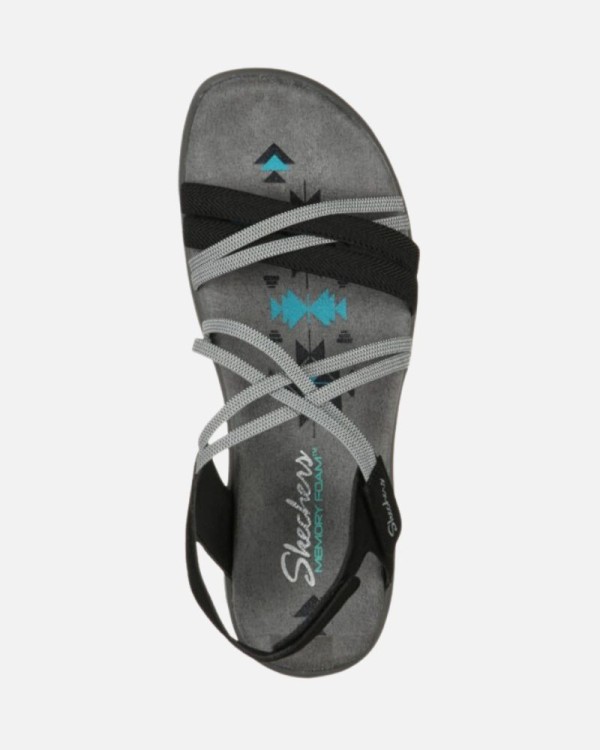 Sandálias Mulher SKECHERS Preto 163112 REGGAE SLIM TAKES TWO