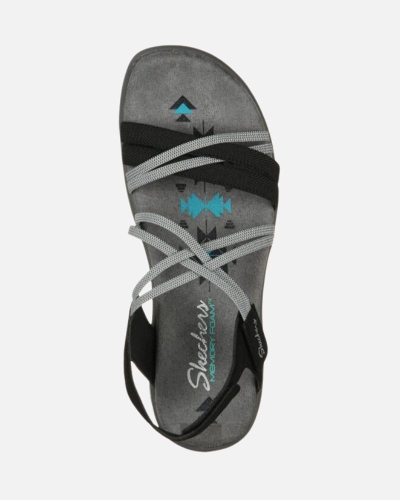 Sandálias Mulher SKECHERS Preto 163112 REGGAE SLIM TAKES TWO