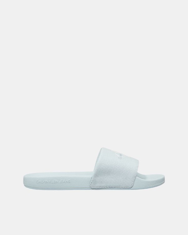 Sandalias Chancletas Mujer CALVIN KLEIN Azul YW0YW0183501H