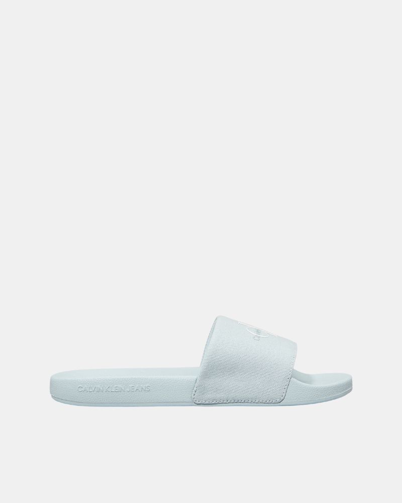 Sandalias Chancletas Mujer CALVIN KLEIN Azul YW0YW0183501H