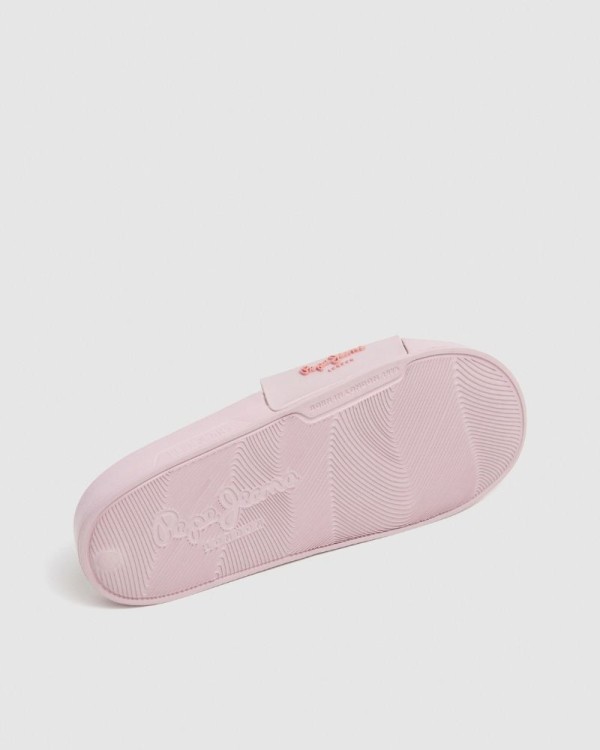 Sandalias Chancletas Mujer PEPE JEANS Rosa PLS70159 SLIDER BRAND W