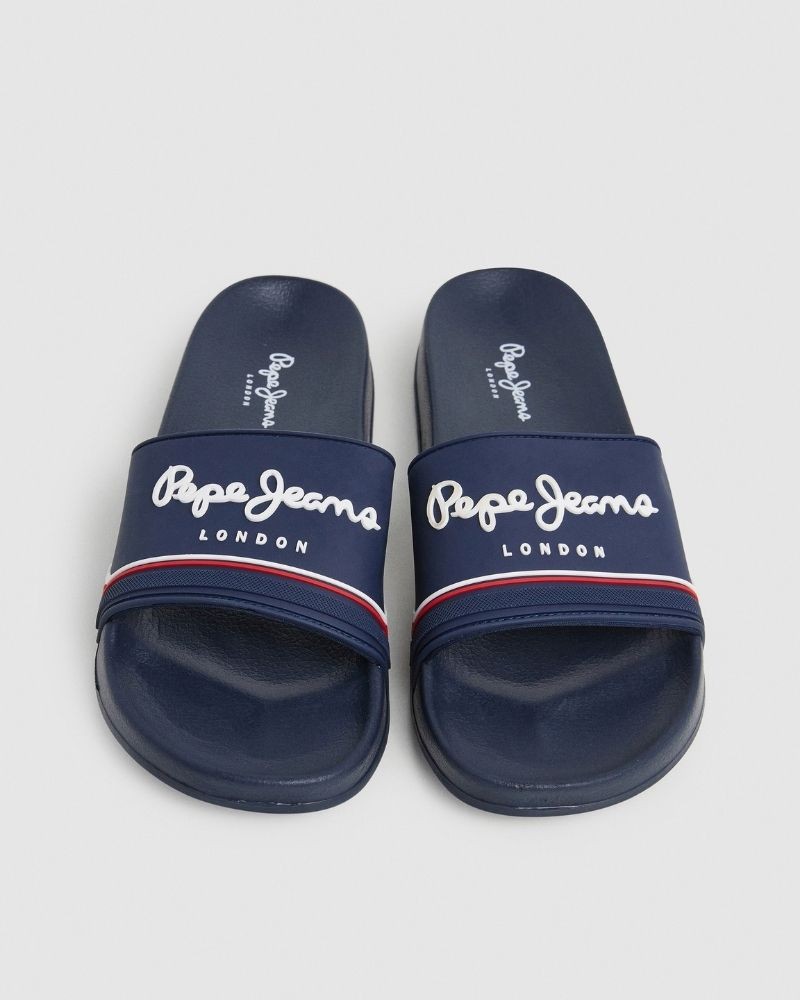 Sandálias Chinelos Homem PEPE JEANS Azul PMS70160 SLIDER ORIGIN M