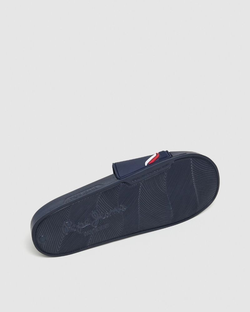 Sandálias Chinelos Homem PEPE JEANS Azul PMS70160 SLIDER ORIGIN M