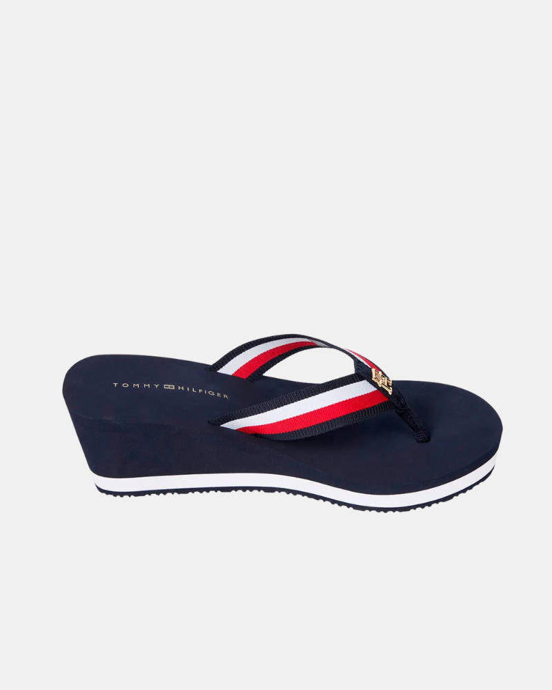 Sandalias Chancletas Mujer TOMMY HILFIGER Azul FW0FW08520DW6