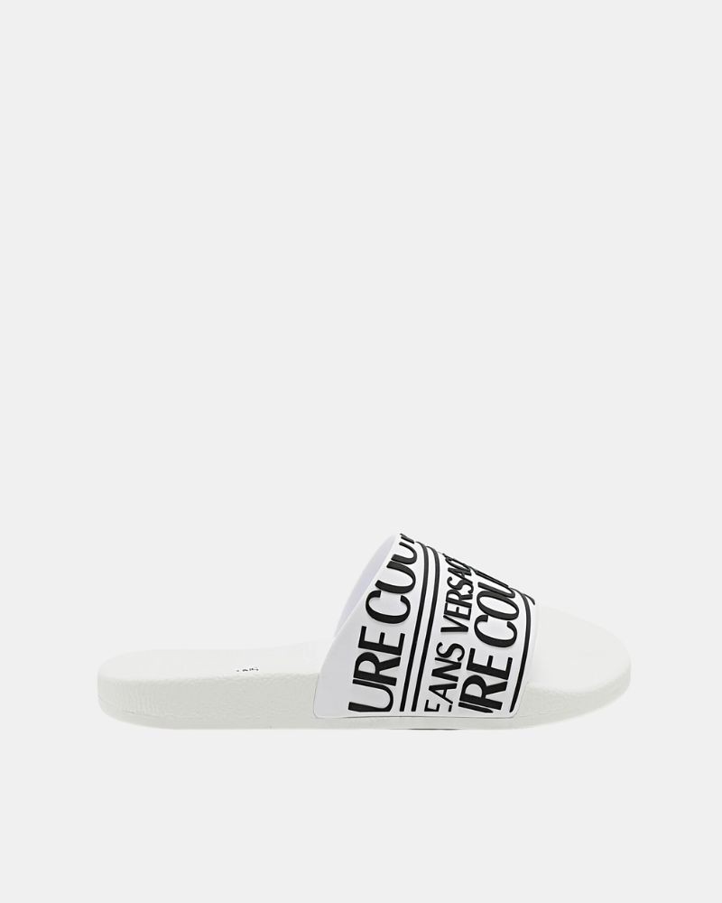 Sandálias Chinelos Homem Versace Branco 78YA3SQ1 71352