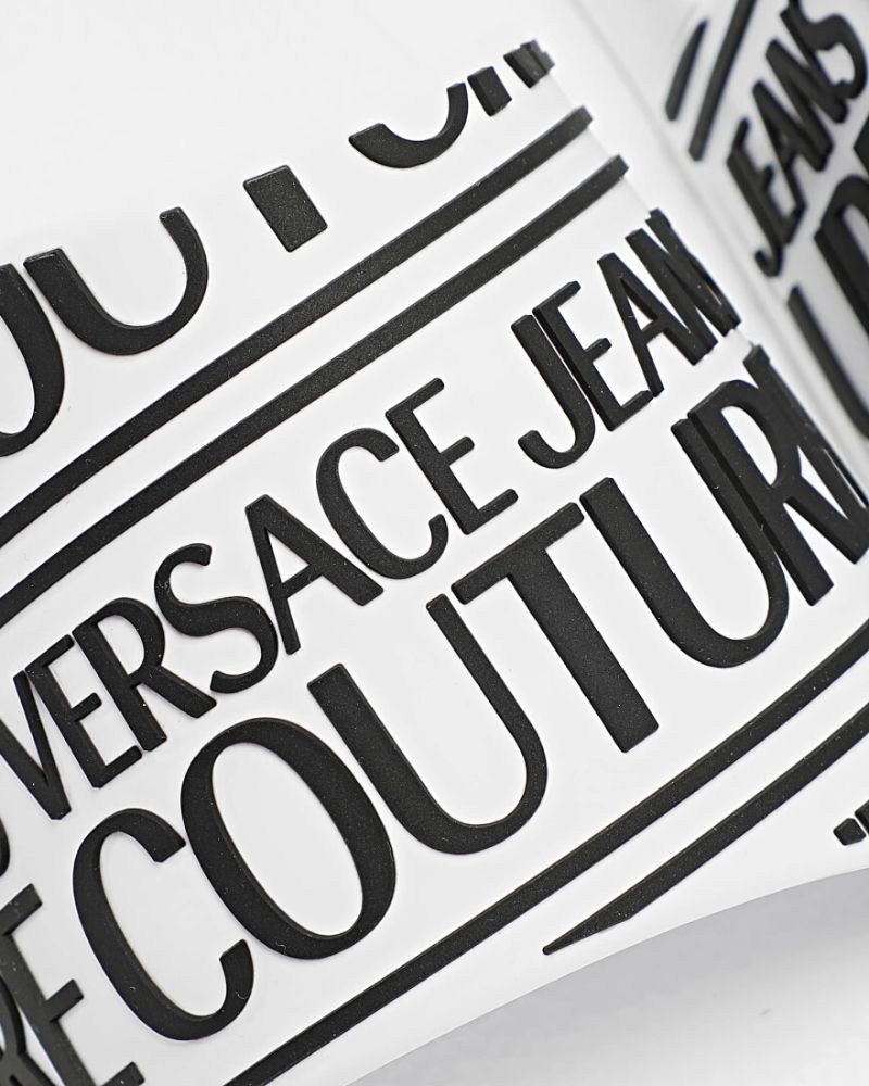 Sandálias Chinelos Homem Versace Branco 78YA3SQ1 71352