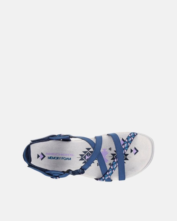 Sandalias Mujer SKECHERS Azul 40955 REGGAE SLIM VACAY