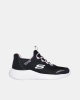 Sapatilhas Infantis SKECHERS Pretas 303585L SLIP INS BOUNDER Simples e Fofas