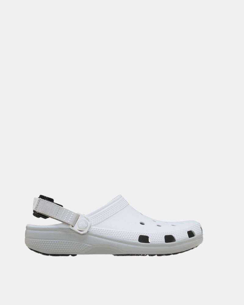 Sandálias Chinelos Homem Crocs Branco 211287 CLASSIC TURBO CLOG U