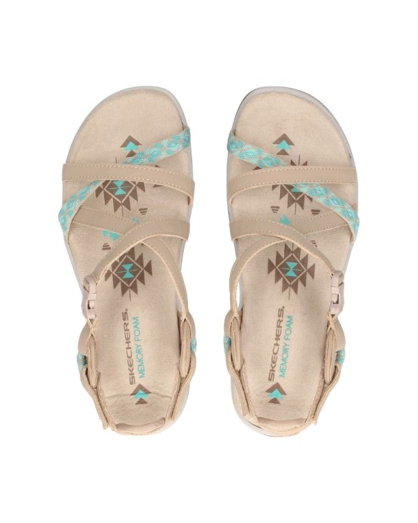 Sandalias Mujer SKECHERS Taupe 40955 REGGAE SLIM VACAY