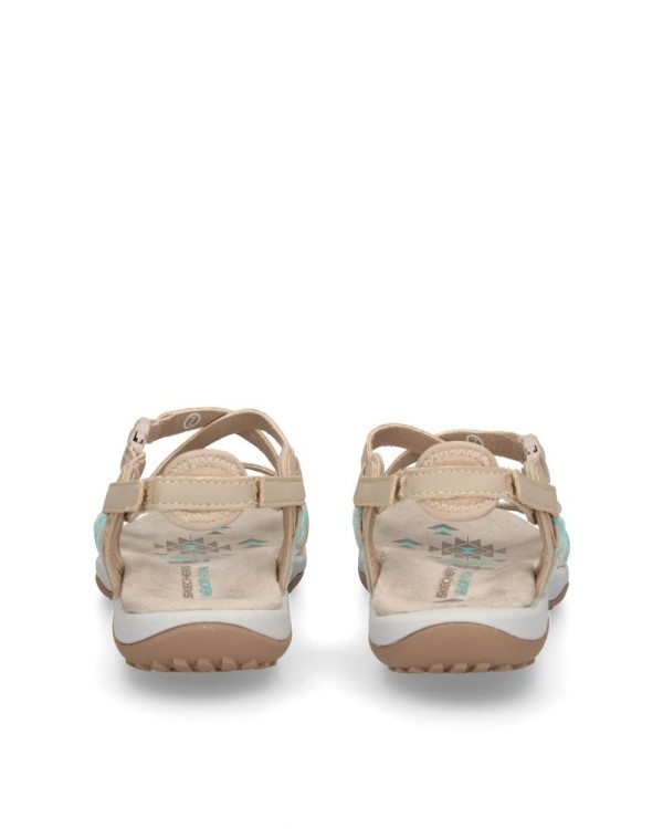 Sandalias Mujer SKECHERS Taupe 40955 REGGAE SLIM VACAY