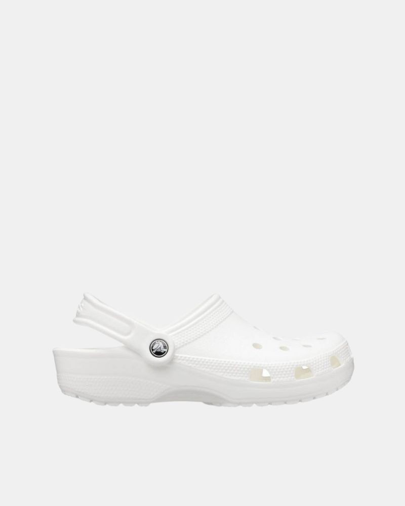 Sandalias Chancletas Mujer Crocs Blanco 10001 CLASSIC