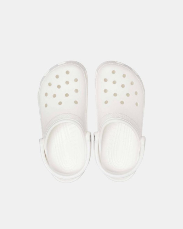 Sandalias Chancletas Mujer Crocs Blanco 10001 CLASSIC