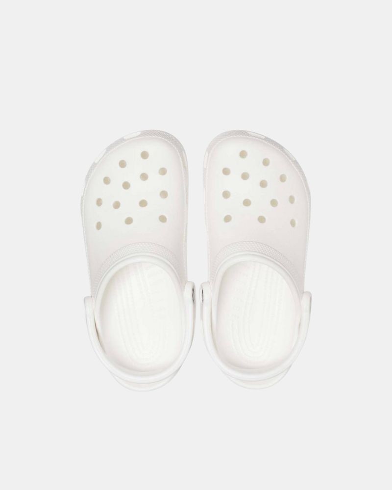 Sandalias Chancletas Mujer Crocs Blanco 10001 CLASSIC