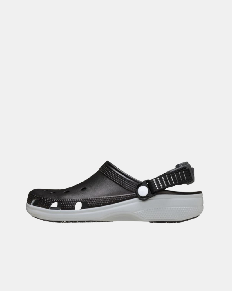 Sandalias Chancletas Hombre Crocs Negro 211287 CLASSIC TURBO CLOG U