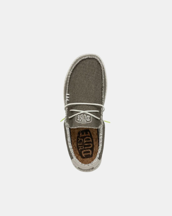 Zapatillas Hombre HEY DUDE Verde 40003 WALLY BRAIDED