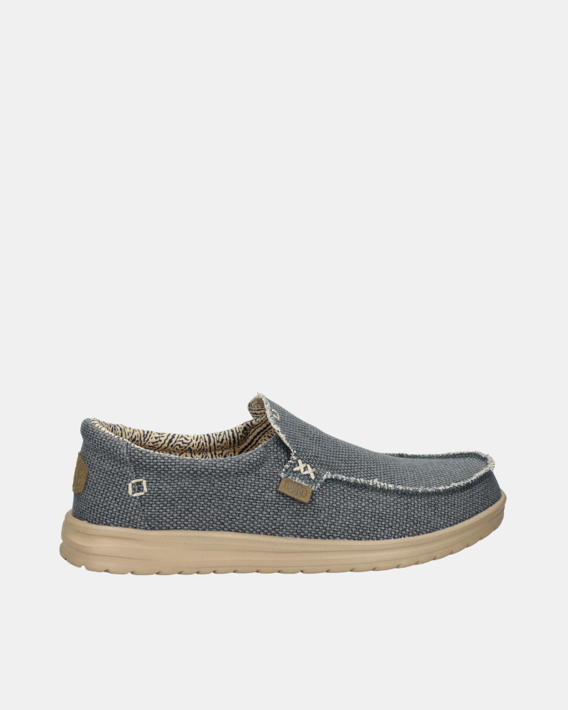 Sapatilhas Homem HEY DUDE Azul 40124 MIKKA BRAIDED