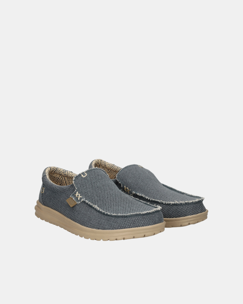 Sapatilhas Homem HEY DUDE Azul 40124 MIKKA BRAIDED