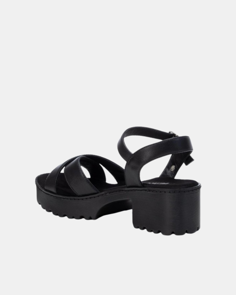 Sandalias Fiesta Mujer REFRESH Negro 79281