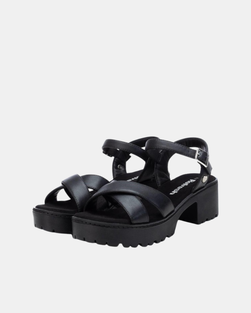 Sandalias Fiesta Mujer REFRESH Negro 79281