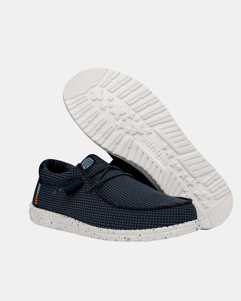 Ténis Homem HEY DUDE Azul 40403 WALLY SPORT MESH