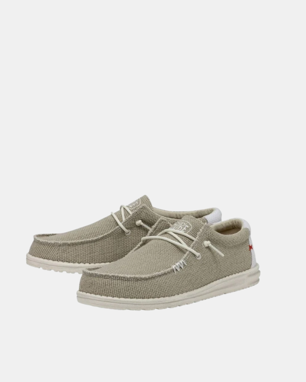 Zapatillas Hombre HEY DUDE Beige 40003 WALLY BRAIDED