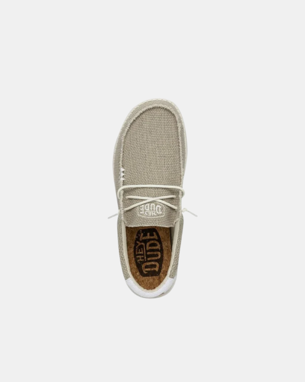Zapatillas Hombre HEY DUDE Beige 40003 WALLY BRAIDED