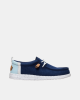 Sapatilhas Homem HEY DUDE Azul 43086 WALLY CRAFT LINEN