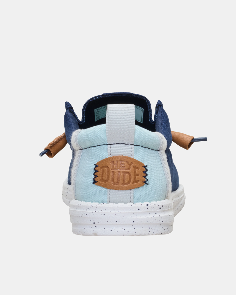 Sapatilhas Homem HEY DUDE Azul 43086 WALLY CRAFT LINEN