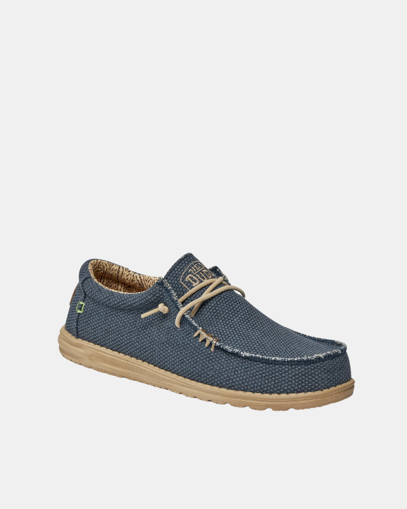 Zapatillas Hombre HEY DUDE Azul 40003 WALLY BRAIDED