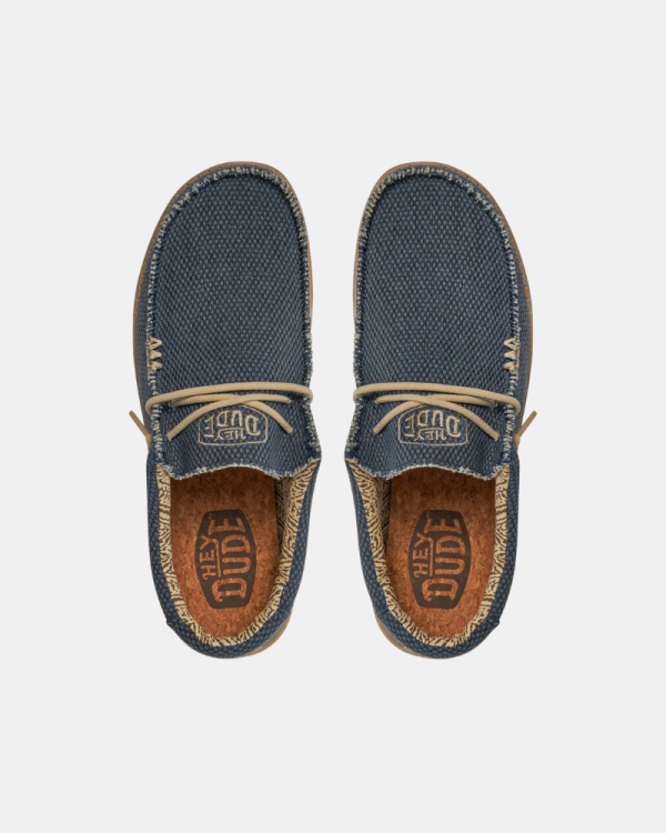 Zapatillas Hombre HEY DUDE Azul 40003 WALLY BRAIDED