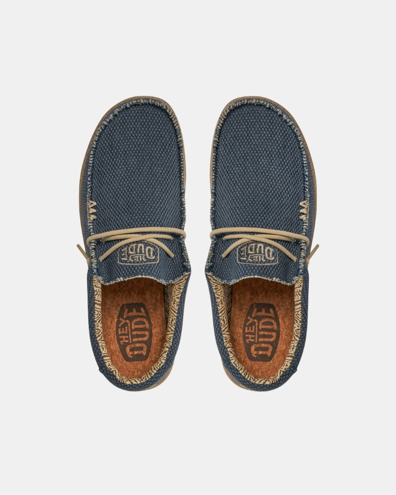 Zapatillas Hombre HEY DUDE Azul 40003 WALLY BRAIDED
