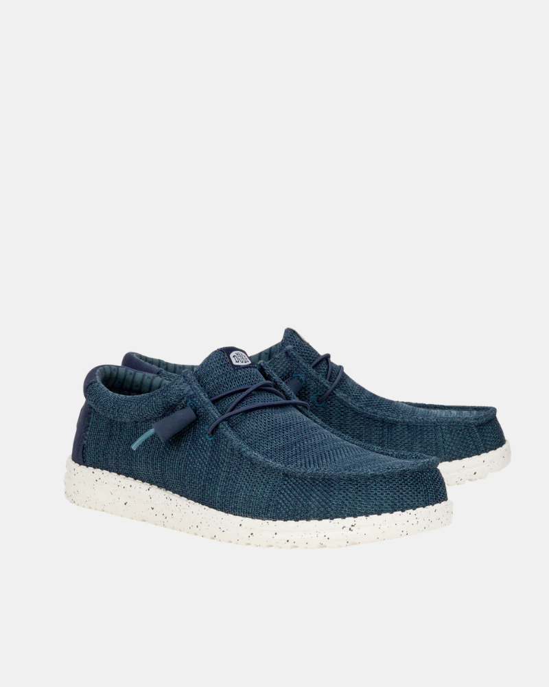 Zapatillas Hombre HEY DUDE Azul 41898 WALLY STRETCH SOX