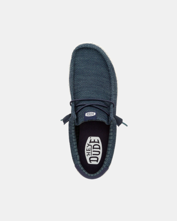 Zapatillas Hombre HEY DUDE Azul 41898 WALLY STRETCH SOX