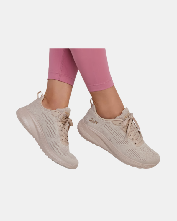 Zapatillas Mujer SKECHERS Beige 117209 BOBS SPORT SQUAD