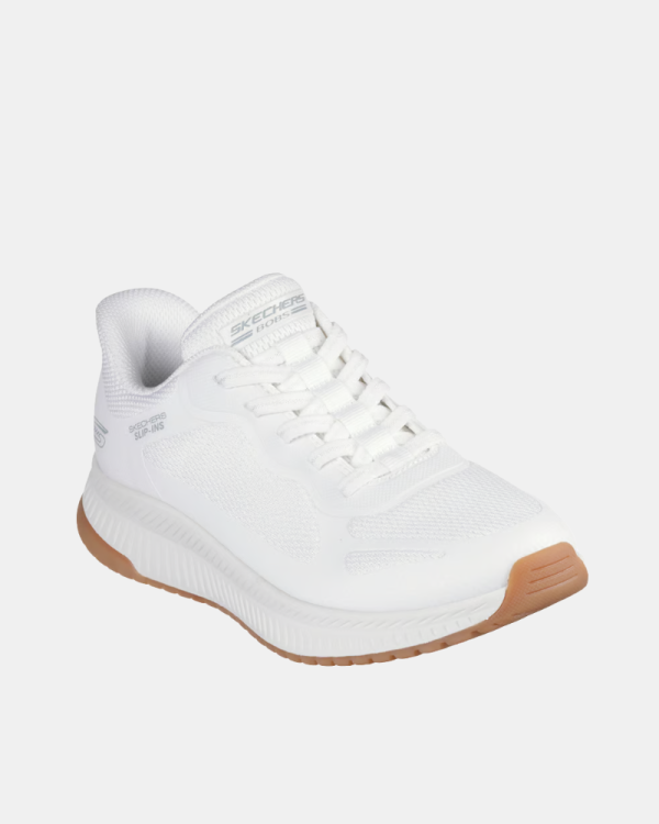 Sapatilhas Mulher SKECHERS Brancas 117624 BOBS SQUAD 4