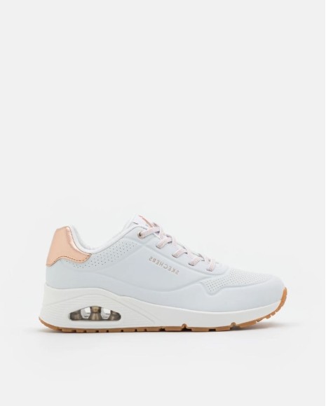 Zapatillas Mujer SKECHERS Blanco 155196 UNO SHIMMER AWAY