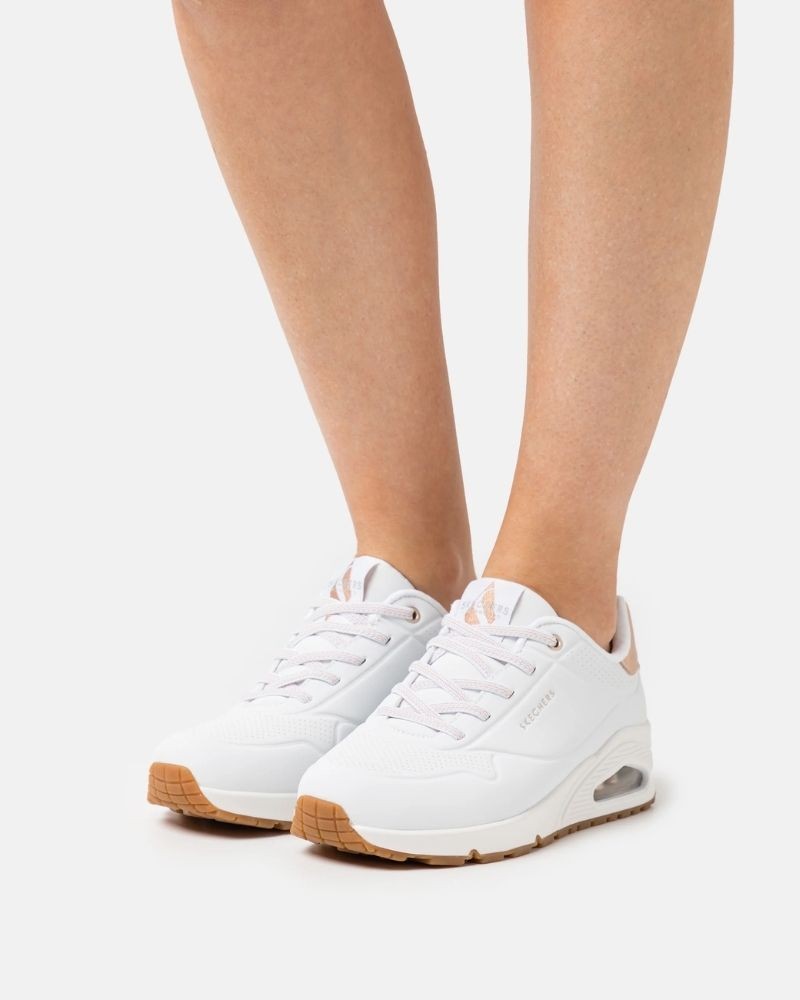 Zapatillas Mujer SKECHERS Blanco 155196 UNO SHIMMER AWAY