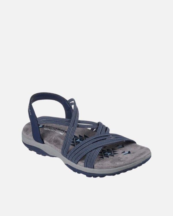 Sandalias Chancletas Mujer SKECHERS Azul 163117 REGGAE SLIM
