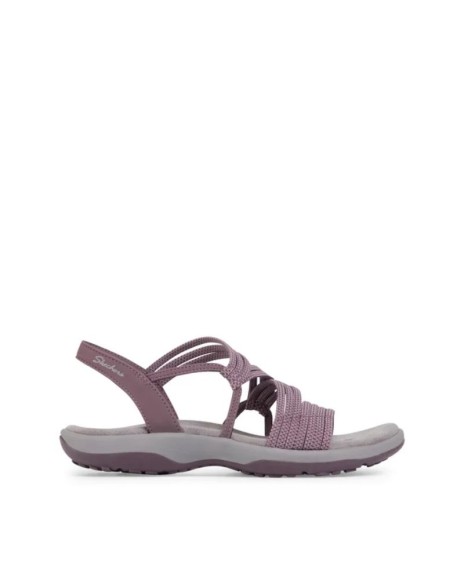 Sandalias Chancletas Mujer SKECHERS Morado 41180 REGGAE SLIM