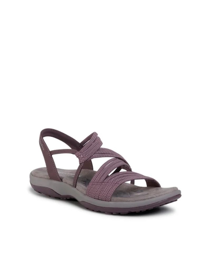 Sandalias Chancletas Mujer SKECHERS Morado 41180 REGGAE SLIM