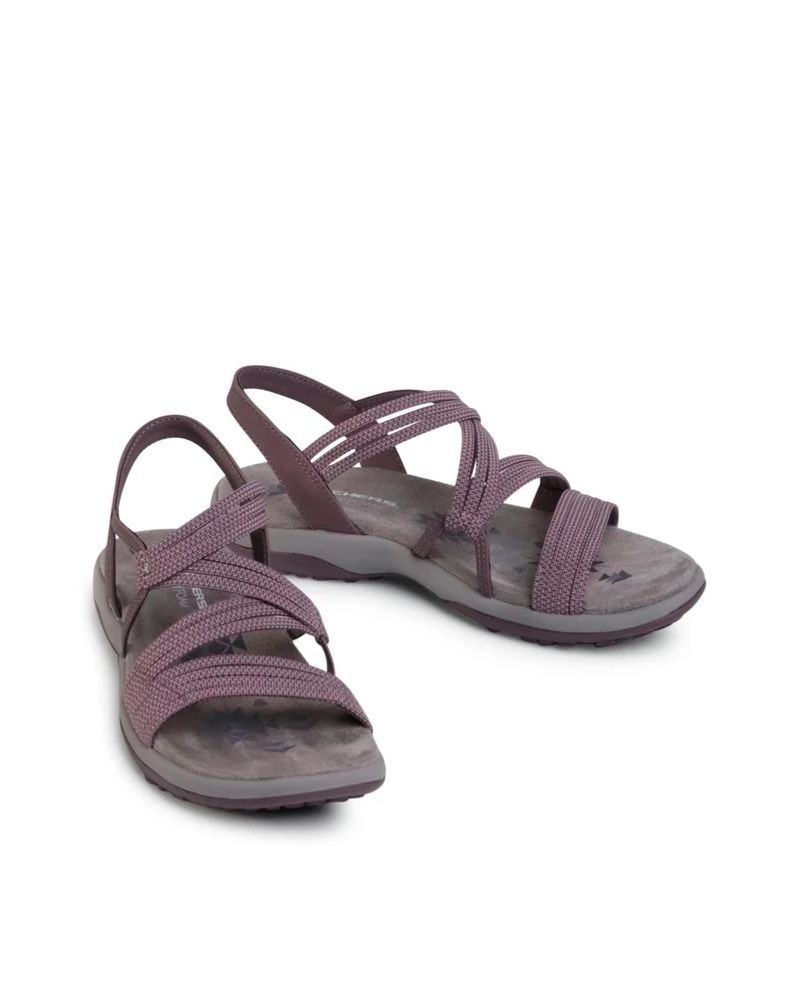 Sandalias Chancletas Mujer SKECHERS Morado 41180 REGGAE SLIM