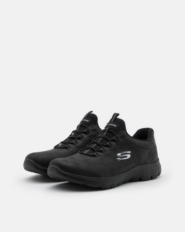 Sapatilhas Femininas SKECHERS Pretas 88888301 SUMMITS ITZ BAZIK