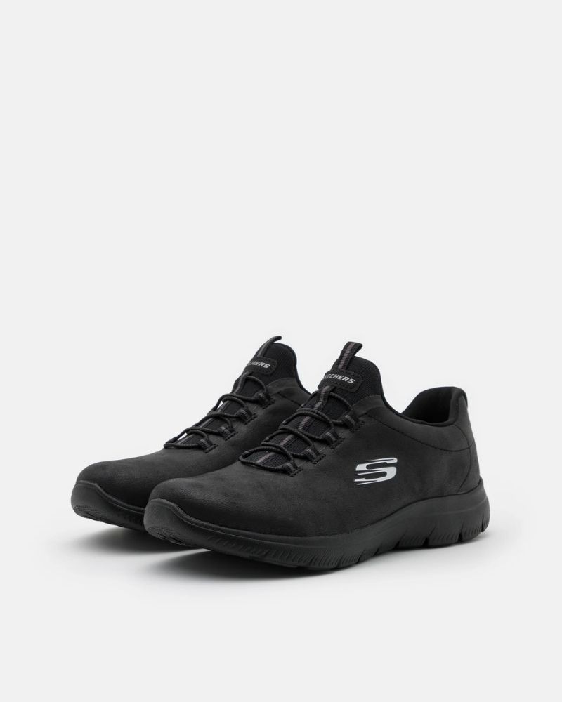 Sapatilhas Femininas SKECHERS Pretas 88888301 SUMMITS ITZ BAZIK