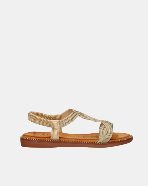 Sandalias Mujer EXE Oro ZF1982 F6