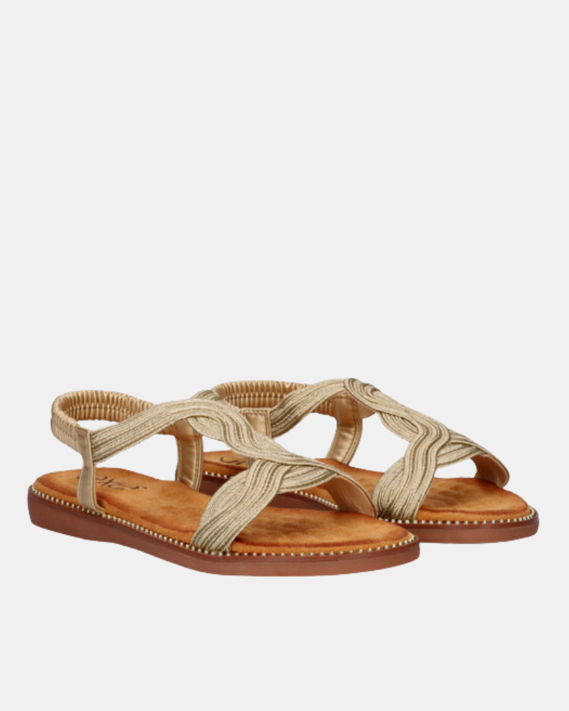 Sandalias Mujer EXE Oro ZF1982 F6