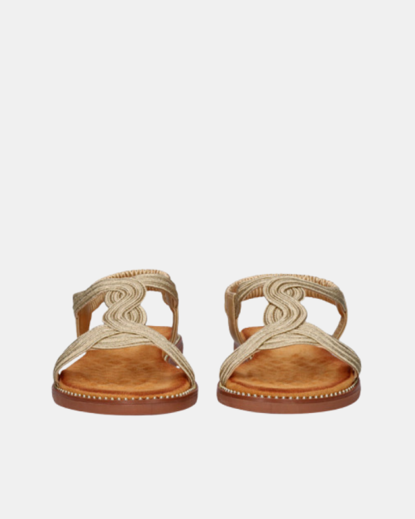 Sandalias Mujer EXE Oro ZF1982 F6