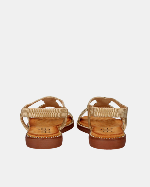 Sandalias Mujer EXE Oro ZF1982 F6