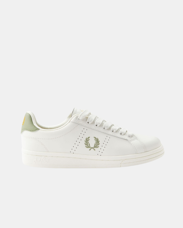 Ténis Homem FRED PERRY Branco B6312 B721